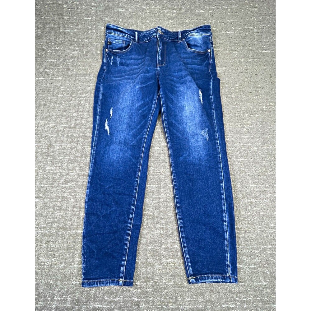 Women’s KanCan Exclusively for maurices skinny distressed stretch jeans 16